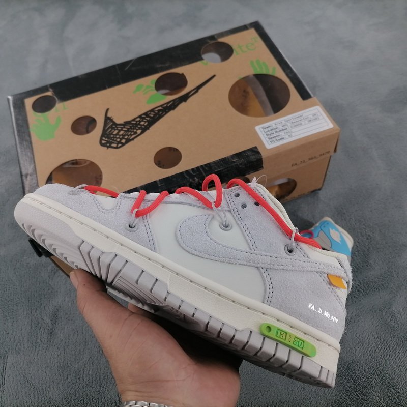 OFF WHITE x Nike Dunk SB Low The 50 NO.13 DJ0950-110 - Image 1