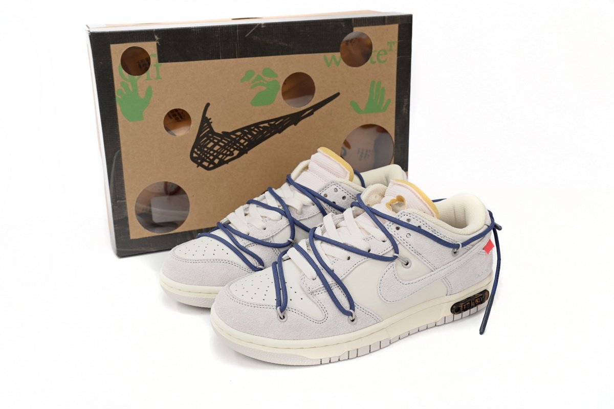 OFF WHITE x Nike Dunk SB Low The 50 NO.18  DJ0950-112 - Image 2