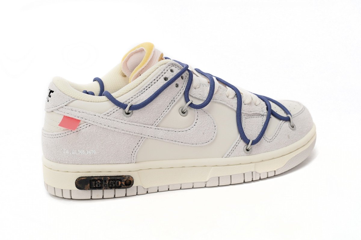 OFF WHITE x Nike Dunk SB Low The 50 NO.18  DJ0950-112 - Image 12