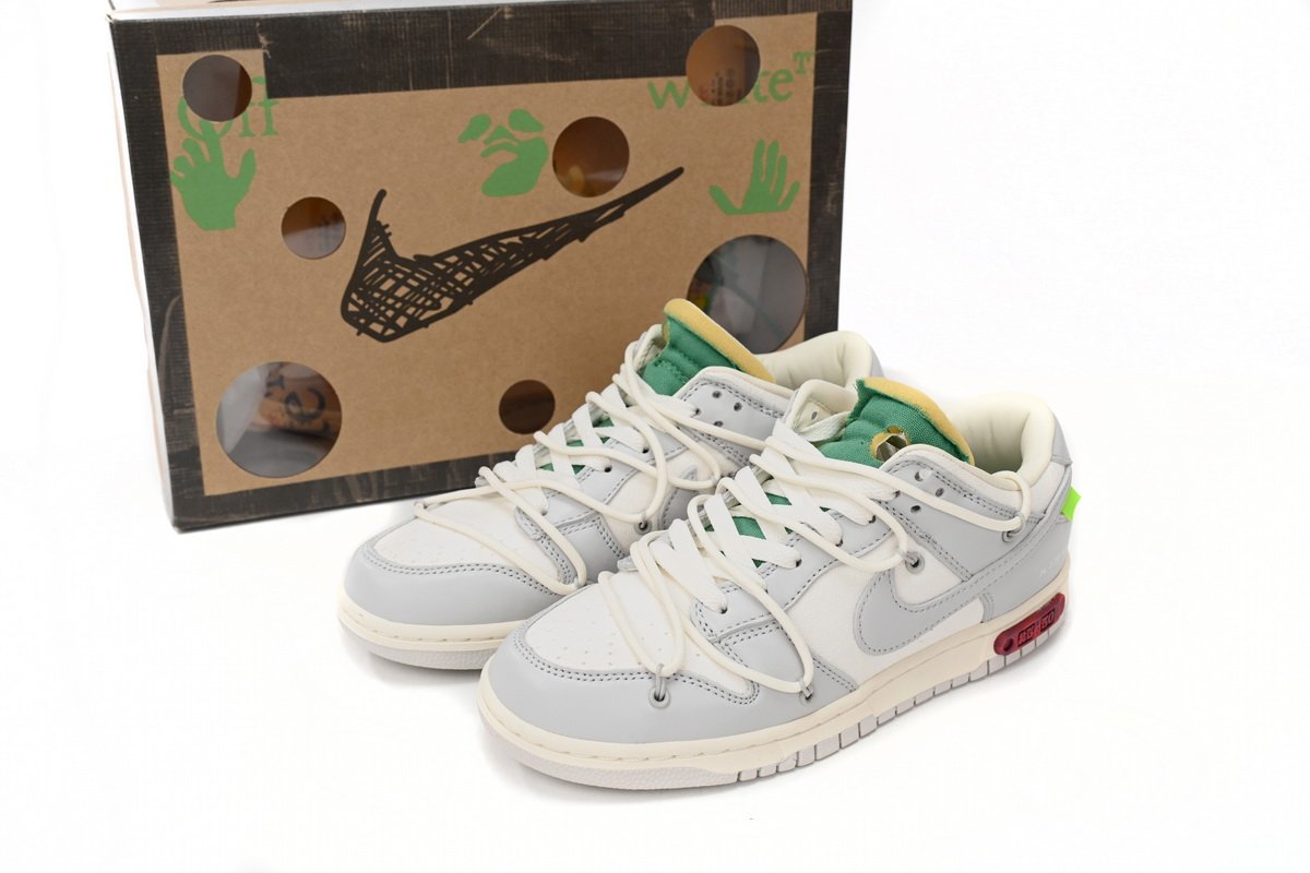 OFF WHITE x Nike Dunk SB Low The 50 NO.25 DM1602-121 - Image 2