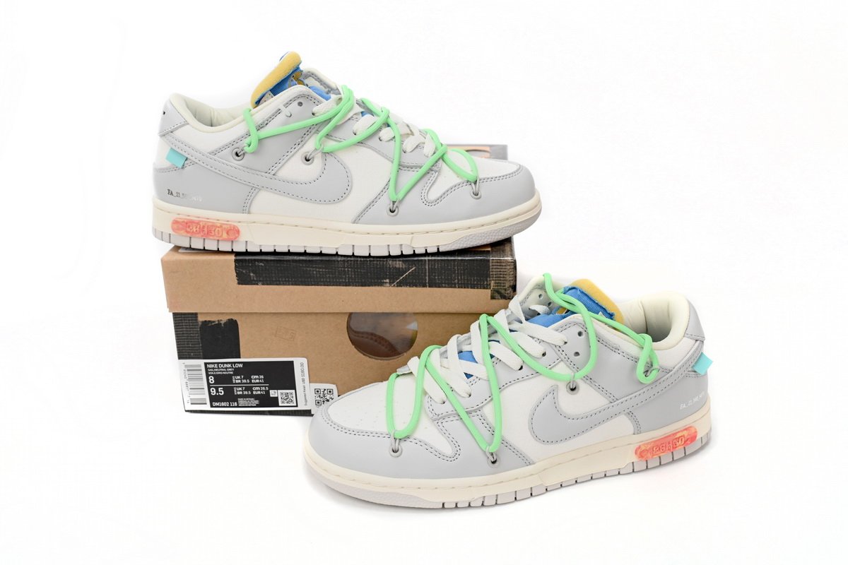 OFF WHITE x Nike Dunk SB Low The 50 NO.26 DM1602-116 - Image 8