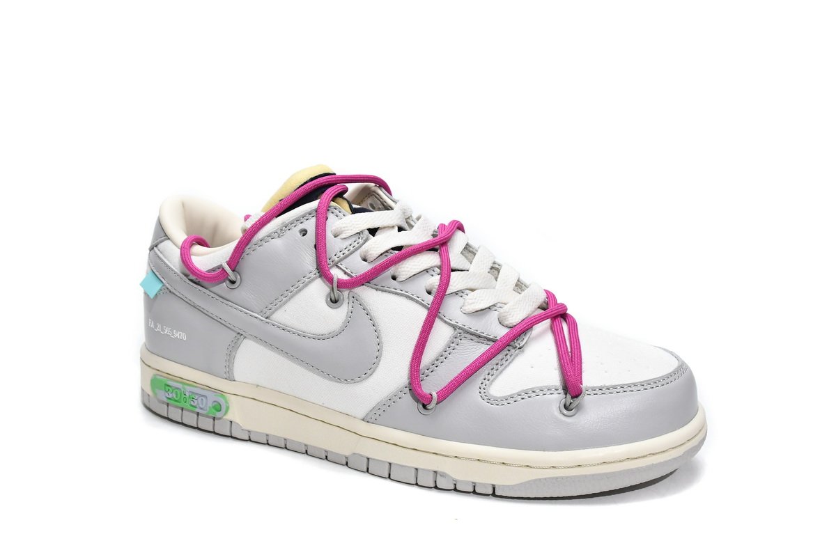 OFF WHITE x Nike Dunk SB Low The 50 NO.30 DM1602-122 - Image 3