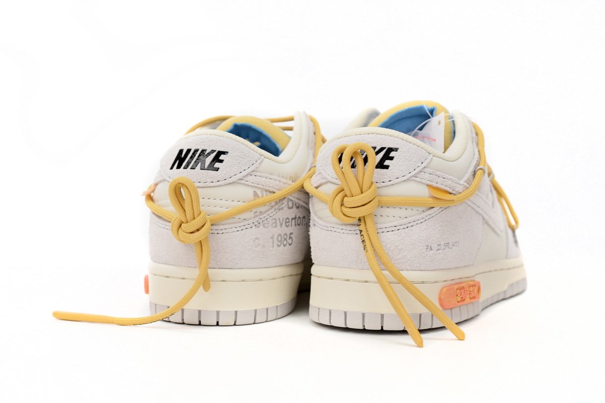 OFF WHITE x Nike Dunk SB Low The 50 NO.34  DJ0950-102 - Image 9