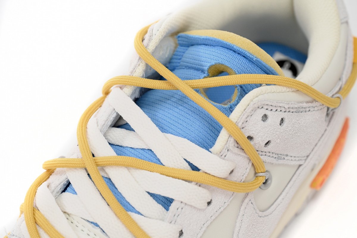 OFF WHITE x Nike Dunk SB Low The 50 NO.34  DJ0950-102 - Image 5