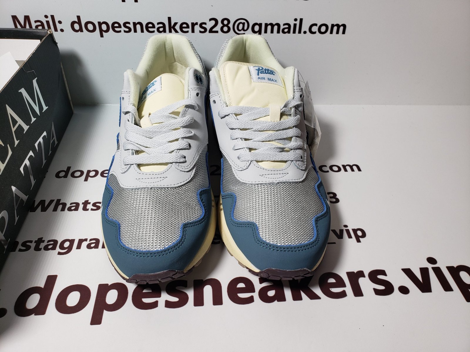 Patta x Nike Air Max 1 "Aqua Noise" DH1348-004 - Image 2