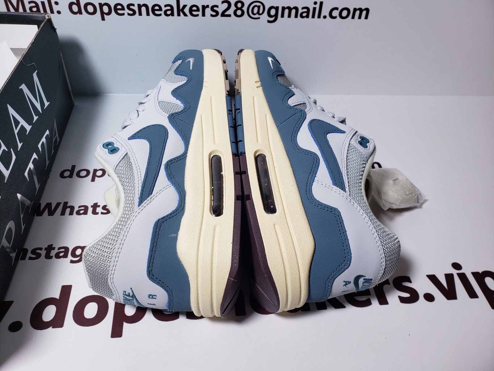 Patta x Nike Air Max 1 "Aqua Noise" DH1348-004 - Image 4