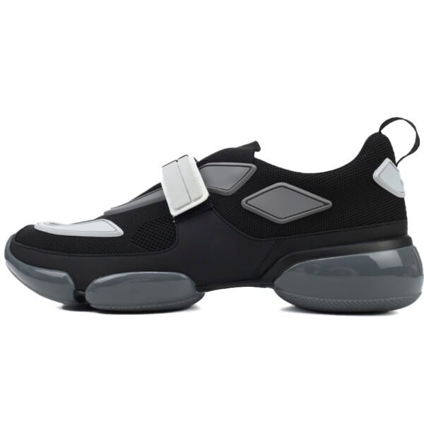 Prada Cloudbust Velcro sneakers Black and White