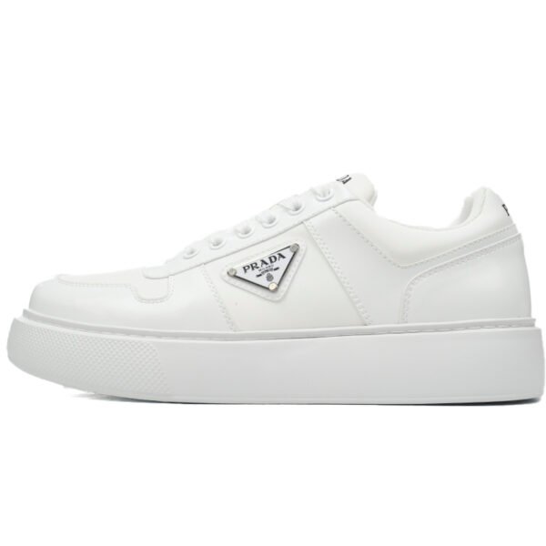Prada Platform Sneakers White