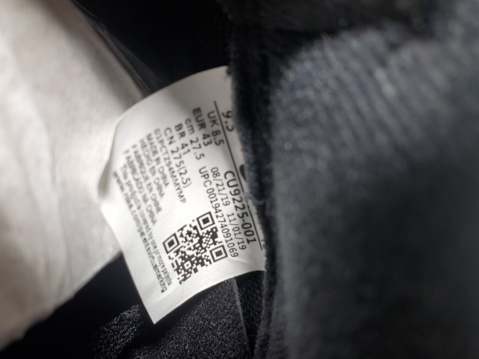 Supreme x Air Force 1 Low Black CU9225-001 - Image 4