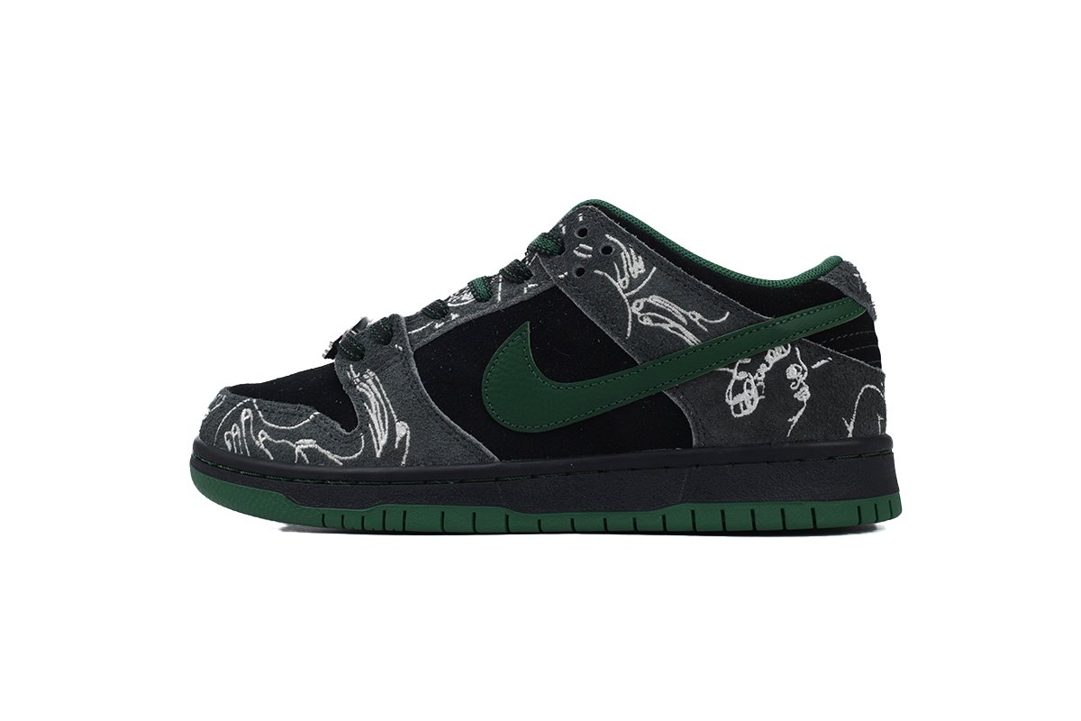 THERE Skateboards x Dunk Low SB 'Ultra Humanized' HF7743-001 - Image 1