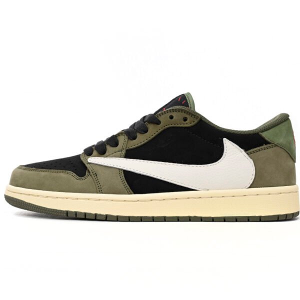 Travis Scott x Air Jordan 1 Low Green Barb CQ4277-200