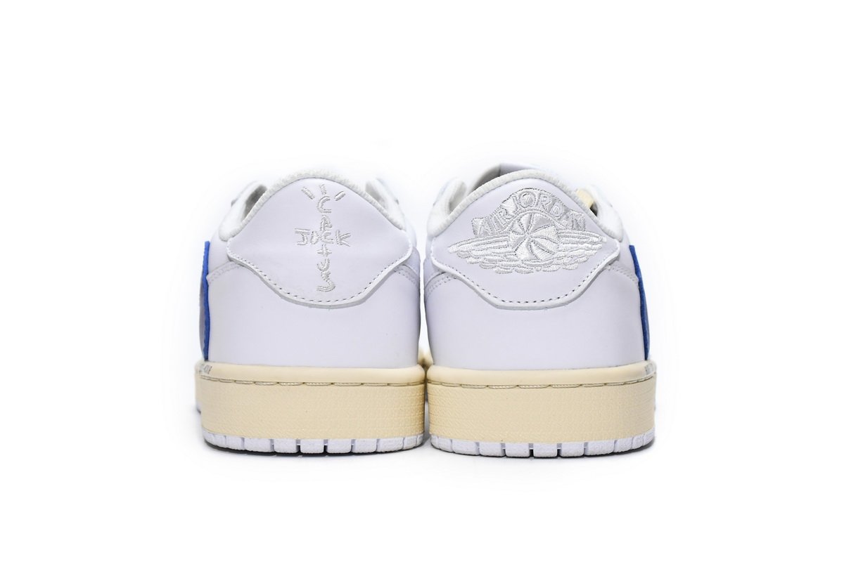 Travis Scott x Air Jordan 1 Low WhiteBlue DM6839-186 - Image 10